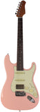 Suhr Select Classic S HSS Guitar, Roasted Neck, Shell Pink - Humbucker Music