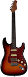 Suhr Select Classic S HSS Guitar, Roasted Neck, 3-Tone Burst, Tortoise Shell - Humbucker Music