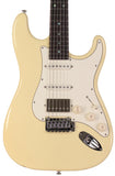 Suhr Select Classic S HSS Guitar, Roasted Neck, Vintage White, Parchment - Humbucker Music