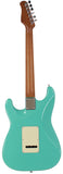 Suhr Select Classic S HSS Guitar, Roasted Neck, Seafoam Green - Humbucker Music