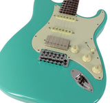Suhr Select Classic S HSS Guitar, Roasted Neck, Seafoam Green - Humbucker Music