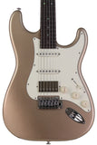 Suhr Select Classic S HSS Guitar, Roasted Neck, Shoreline Gold Metallic - Humbucker Music