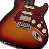 Suhr Select Classic S HSS Guitar, Roasted Neck, 3-Tone Burst, Tortoise Shell - Humbucker Music