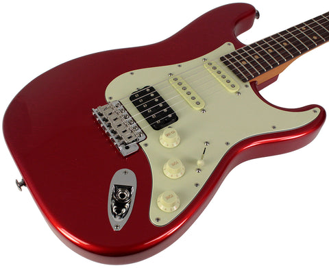 Suhr Classic S Vintage Limited Guitar, Candy Apple Red - Humbucker Music