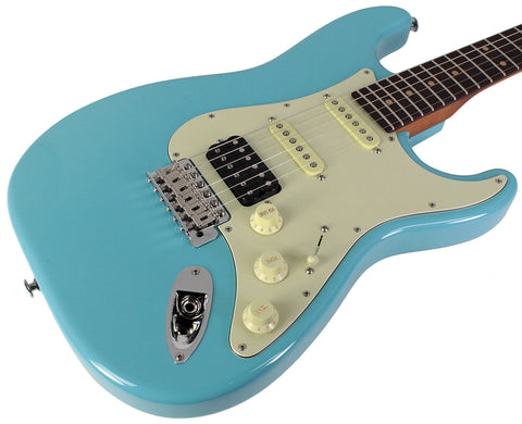 Suhr Classic S Vintage Limited Guitar, Daphne Blue - Humbucker Music