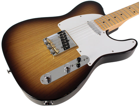 Suhr Classic T Antique Guitar, 2-Tone Tobacco Burst - Humbucker Music