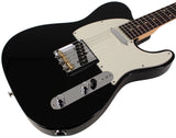 Suhr Classic T Guitar, Alder, Black, Rosewood - Humbucker Music