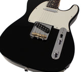 Suhr Classic T Guitar, Alder, Black, Rosewood - Humbucker Music