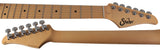 Suhr Alt T Guitar, Black, Maple - Humbucker Music