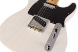 Suhr Classic T Guitar, Swamp Ash, Trans White - Humbucker Music