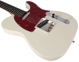 Suhr Select Classic T Roasted, Flamed, Swamp Ash, Olympic White, Rosewood - Humbucker Music