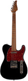 Suhr Select Classic T Roasted, Flamed, Swamp Ash, Black - Humbucker Music