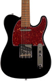 Suhr Select Classic T Roasted, Flamed, Swamp Ash, Black - Humbucker Music