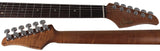 Suhr Select Classic T Roasted, Flamed, Swamp Ash, Black, Rosewood - Humbucker Music