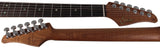 Suhr Select Classic T Roasted, Flamed, Swamp Ash, Black, Rosewood - Humbucker Music