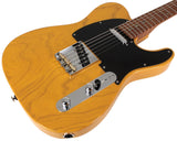 Suhr Select Classic T Roasted, Flamed, Swamp Ash, Butterscotch Blonde - Humbucker Music