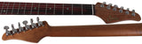 Suhr Select Classic T Roasted, Flamed, Swamp Ash, Firemist Silver Metallic, Rosewood
