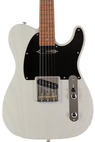 Suhr Select Classic T Roasted, Flamed, Swamp Ash, Trans Sonic Blue - Humbucker Music