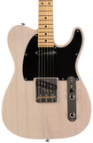 Suhr Classic T Guitar, Swamp Ash, Trans White - Humbucker Music