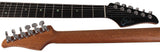 Suhr Select Modern T Mahogany Guitar, Burl, Aged Cherry Burst - Humbucker Music