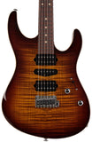Suhr Modern Plus Guitar, Bengal Burst, Pau Ferro, HSH - Humbucker Music