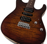 Suhr Modern Plus Guitar, Bengal Burst, Pau Ferro, HSH