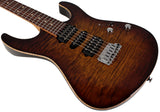 Suhr Modern Plus Guitar, Bengal Burst, Pau Ferro, HSH