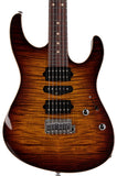 Suhr Modern Plus Guitar, Bengal Burst, Pau Ferro, HSH - Humbucker Music