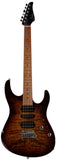 Suhr Modern Plus Guitar, Bengal Burst, Roasted Maple, HSH - Humbucker Music