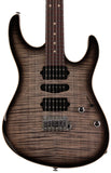 Suhr Modern Plus Guitar, Charcoal Burst, Pau Ferro, HSH - Humbucker Music