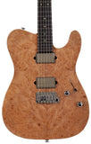 Suhr Select Modern T Mahogany Guitar, Natural Burl - Humbucker Music