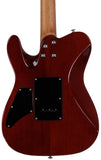 Suhr Select Modern T Mahogany Guitar, Burl, Natural Burst - Humbucker Music