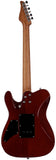 Suhr Select Modern T Mahogany Guitar, Burl, Natural Burst - Humbucker Music