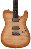 Suhr Select Modern T Mahogany Guitar, Natural Burst - Humbucker Music