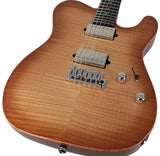Suhr Select Modern T Mahogany Guitar, Natural Burst - Humbucker Music