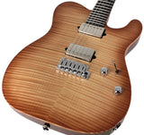 Suhr Select Modern T Mahogany Guitar, Natural Burst - Humbucker Music