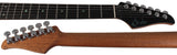 Suhr Select Modern T Mahogany Guitar, Burl, Natural Burst - Humbucker Music
