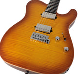 Suhr Select Modern T Mahogany Guitar, Tea Burst - Humbucker Music
