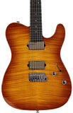 Suhr Select Modern T Mahogany Guitar, Tea Burst - Humbucker Music