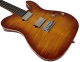 Suhr Select Modern T Mahogany Guitar, Tea Burst - Humbucker Music