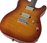 Suhr Select Modern T Mahogany Guitar, Tea Burst - Humbucker Music