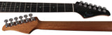 Suhr Select Modern T Mahogany Guitar, Trans Blue Denim Slate - Humbucker Music