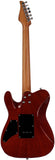 Suhr Select Modern T Mahogany Guitar, Faded Trans Green Burst - Humbucker Music