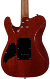 Suhr Select Modern T Mahogany Guitar, Burl, Faded Trans Green Burst - Humbucker Music