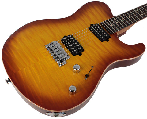 Suhr Oso Guitar, Tea Burst - Humbucker Music