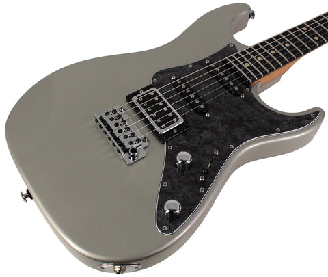 Suhr Pete Thorn Signature Standard HSS Guitar, Inca Silver