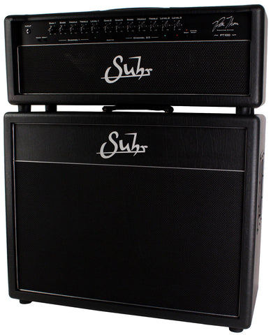 Suhr PT-100 Pete Thorn Signature Head, Matching 2x12 Cab, Latest Version - Humbucker Music