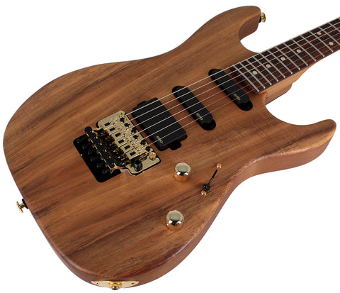 Reb Beach Signature Standard Guitar, Roasted Alder, Koa - Humbucker Music