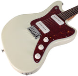 Suhr Select Classic JM Guitar, Roasted Neck, Olympic White - Humbucker Music