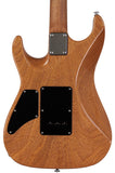 Suhr Select Standard Mahogany HH Guitar, Quilt Natural Burst - Humbucker Music